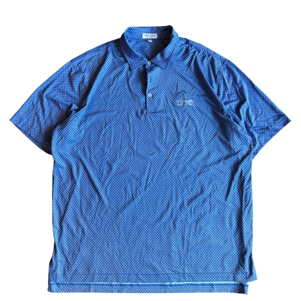 Peter Millar Soft Comfort Grayhawk Golf Club Polo Size XL